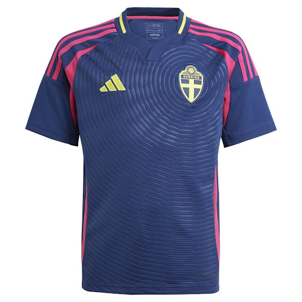 Adidas Junior Kortærmet T-shirt Away Sweden 23/24  7-8 Years