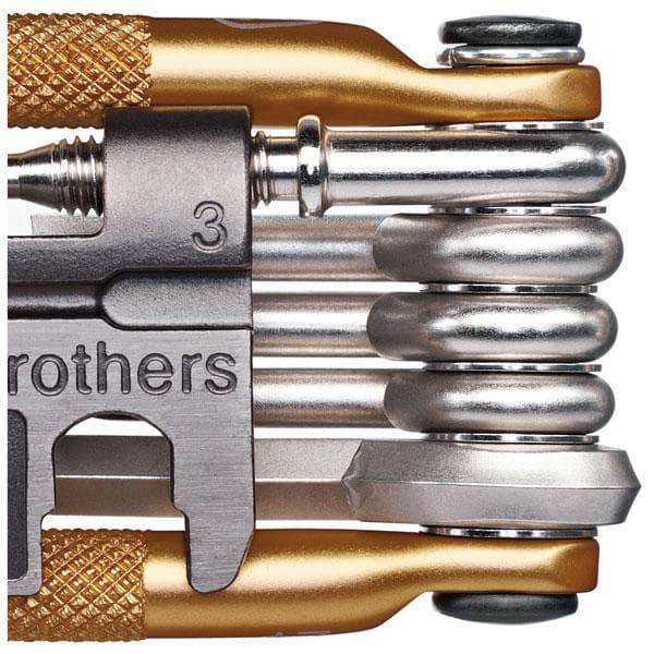 Crankbrothers Monikäyttötyökalu 17 Kultainen,Hopeinen
