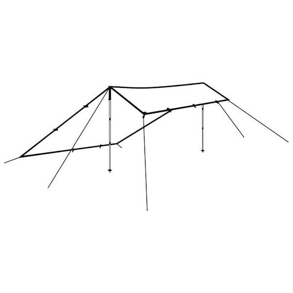 Robens Tarp 4x4 M Grönt