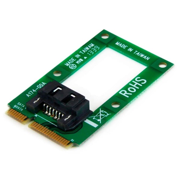 Startech Msata Til Sata Hdd/ssd Adapterkonverter Grøn,Sort
