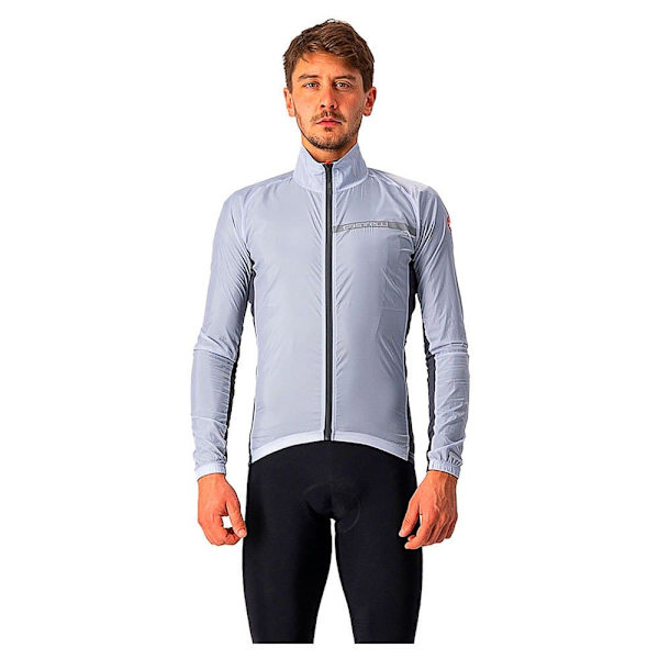 Castelli Jacka Squadra Stretch Blå XL Man