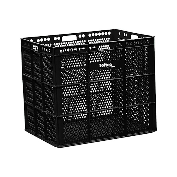 Softee Kurv Pu Sort 47.5 x 53.5 x 62