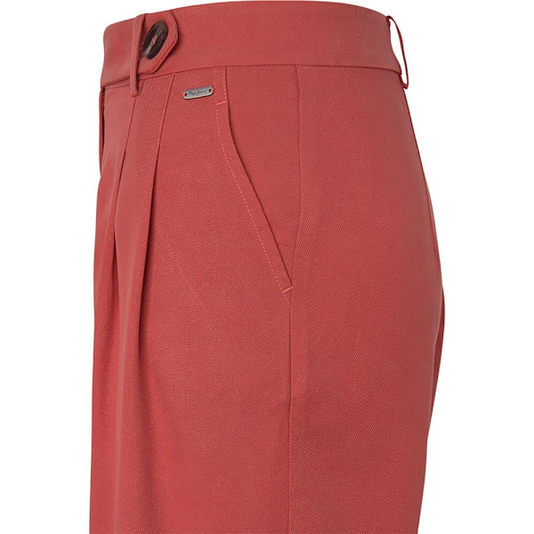 Pepe Jeans Berila Byxor Röd XS Kvinna