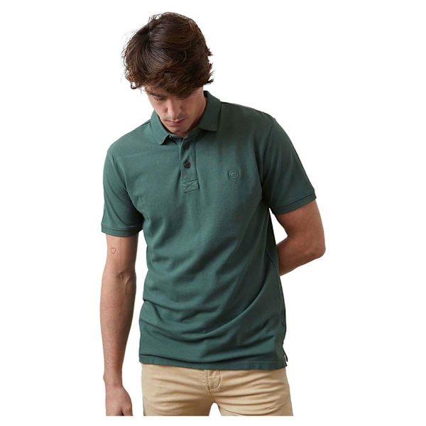 Altonadock C275010007 Lyhythihainen Pikeepaita Vihreä 2XL Mies