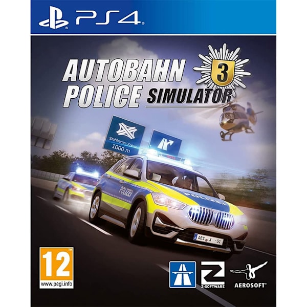 Playstation Games Ps4 Autobahn Police Simulator 3