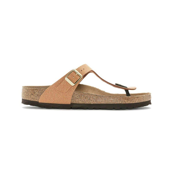 Birkenstock Sandaler Gizeh Vegan Birko-flor Nubuck Brun EU 45 Mand