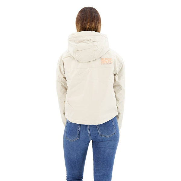 Superdry Jacka Code Windcheater Grå M Kvinna