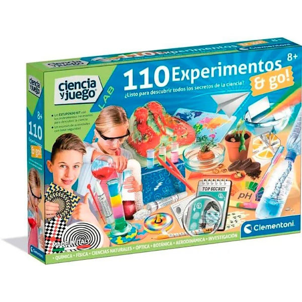 Clementoni Eksperimenter 110 Søvfarvet