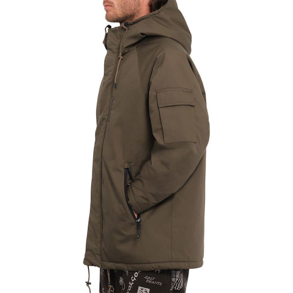 Volcom Stoke Stone Ii 10k Jacka Brun S Man