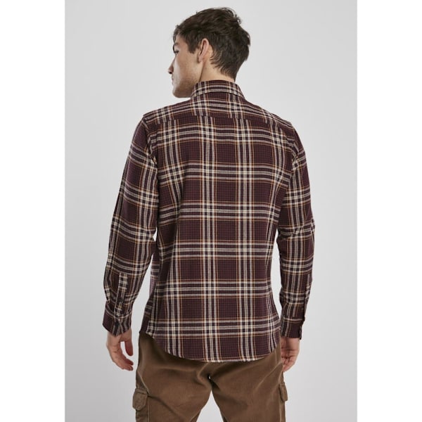 Urban Classics Sweatshirt Checked Campus Rød S Mand