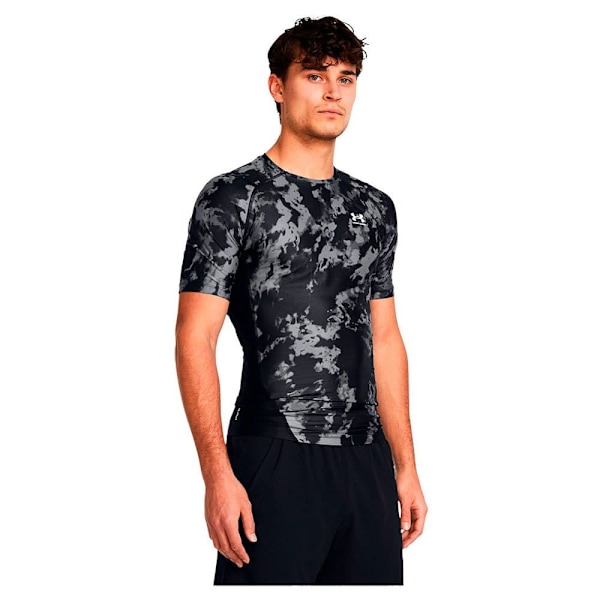 Under Armour Kortærmet T-shirt Hg Isochill Printed Sort XL Mand