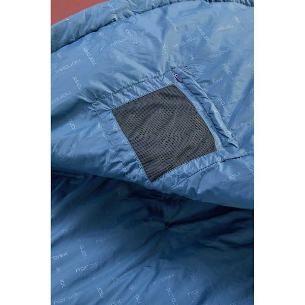 Nordisk Sovepose Puk +4ºc Rød Regular / Left Zipper
