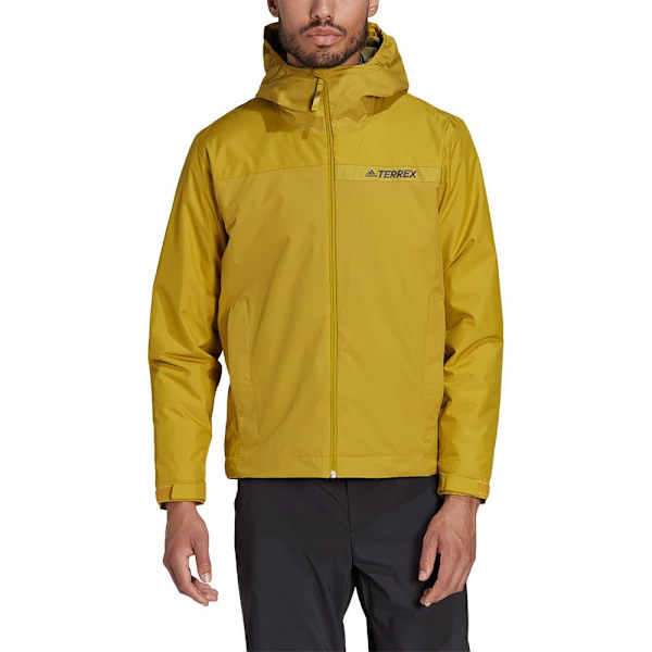Adidas Jakke Terrex Multi Rain.rdy Primegreen Insulated 2l Rain Brun S Mand