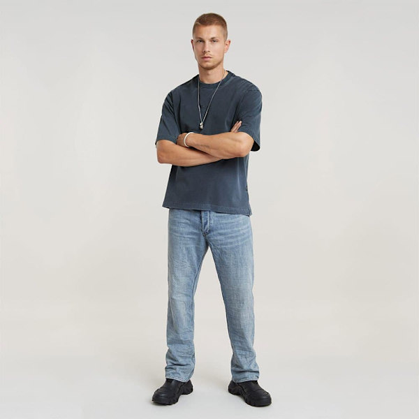 G-star Dakota Regular Straight Fit Jeans Blå 30 / 32 Mand