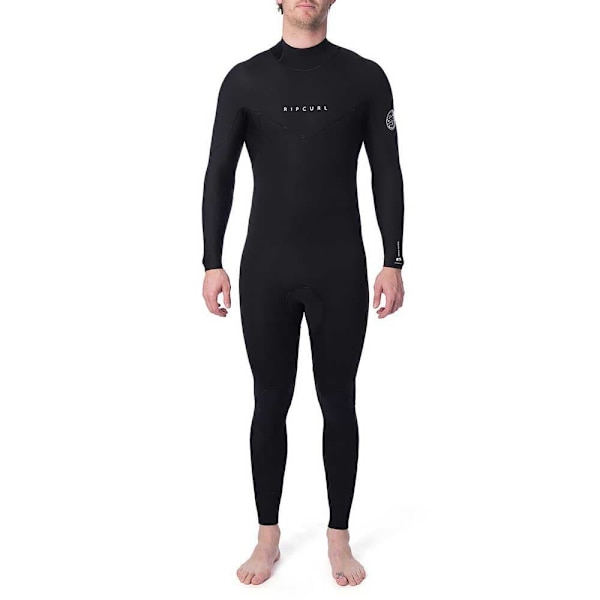 Rip Curl Dragt Med Lynlås Bagpå Dawn Patrol 3/2 Mm Steamer Sort MT