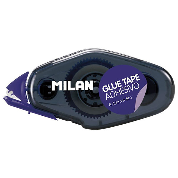 Milan Display Box 24 Mm X 5 M Lim Tejp 8.4 Mm X 5 M Durchsichtig