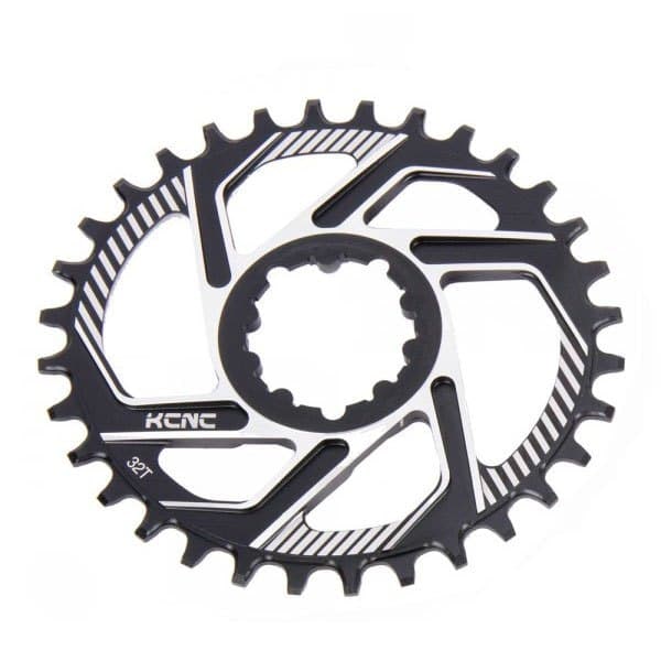 Kcnc Mtb Oval Dm Sram 3 Mm Offset Kedjehjul Svart 30t