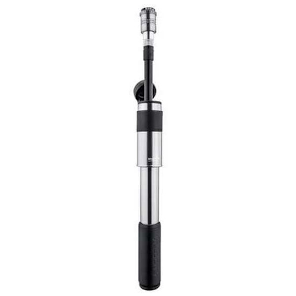 Birzman Mini Pumppu Velocity Hopeinen 160 Psi