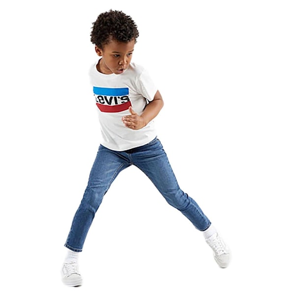 Levi´s ® Kids Skinny Taper Byxor Blå 4 Years Pojke