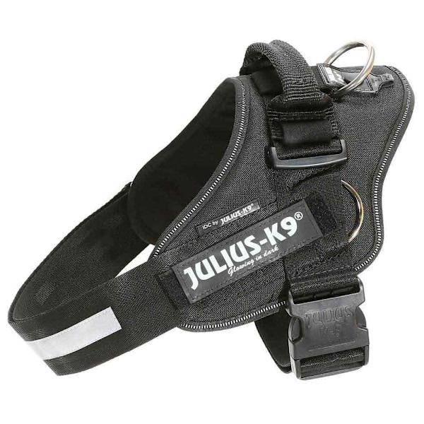 Julius K-9 Sele Med Sideringe Idc® Power Grå 2XL-3
