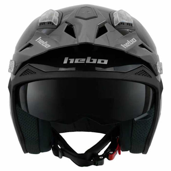 Hebo Zone 5 Mono V6 åben Hjelm Sort S