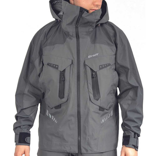 Graff Jakke Fishing Grøn 2XL Mand