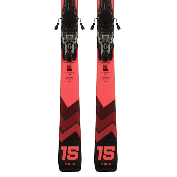 Volkl Racetiger Rc+vmotion 11 Gw Alpint Skidpaket Röd 165