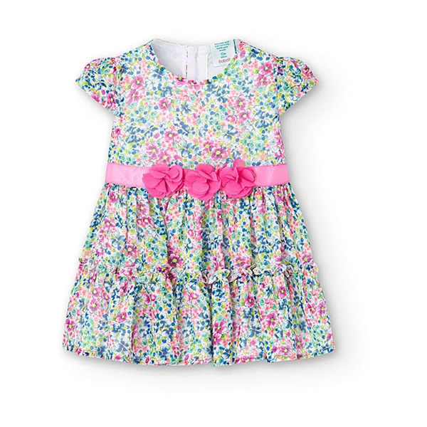 Boboli 708173 Klänning Flerfärgad 9 Months Flicka