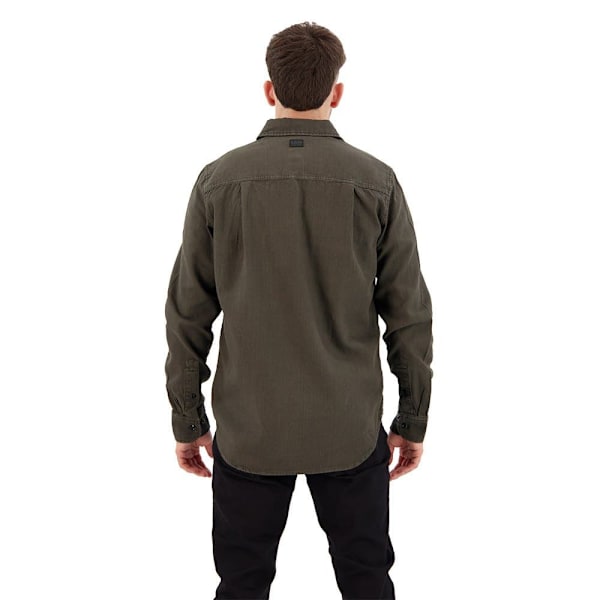 G-star Lang ærmet Skjorte Container Pocket Regular Grøn L Mand