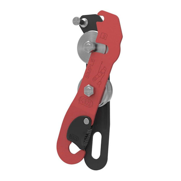 Petzl Caving Descender Simple Grå
