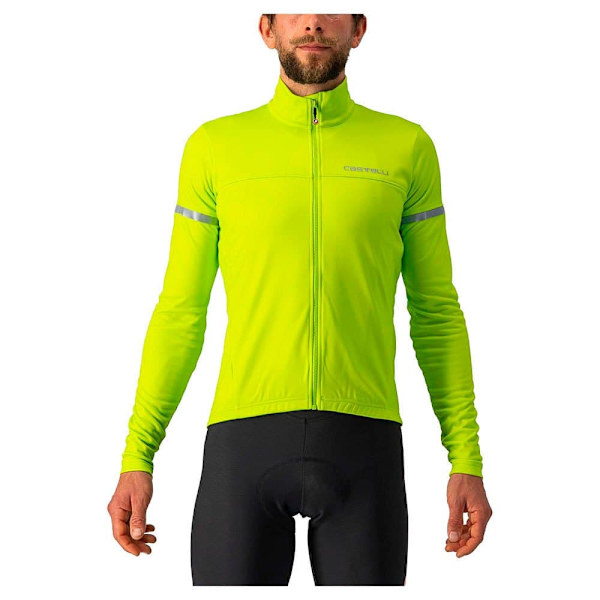 Castelli Långärmad Tröja Fondo 2 Fz Grönt S Man
