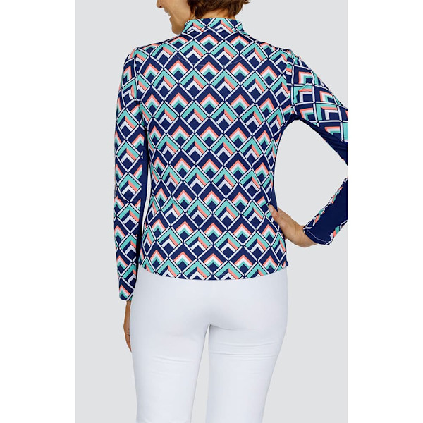Tail Activewear Wai Halv Lynlås Langærmet T-shirt  M