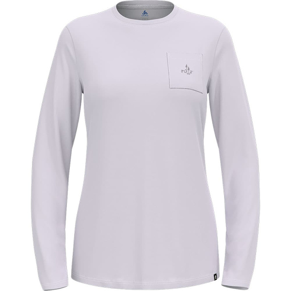 Odlo Merino 200 Pocket Langærmet Baselayer Hvid XS Kvinde