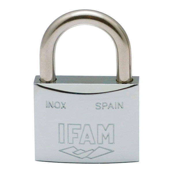 Ifam Hængelås Inox60 60 Mm Søvfarvet