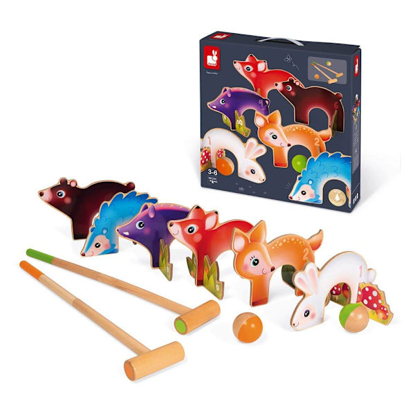 Janod Forest Animals Cricket Monivärinen 3-6 Years