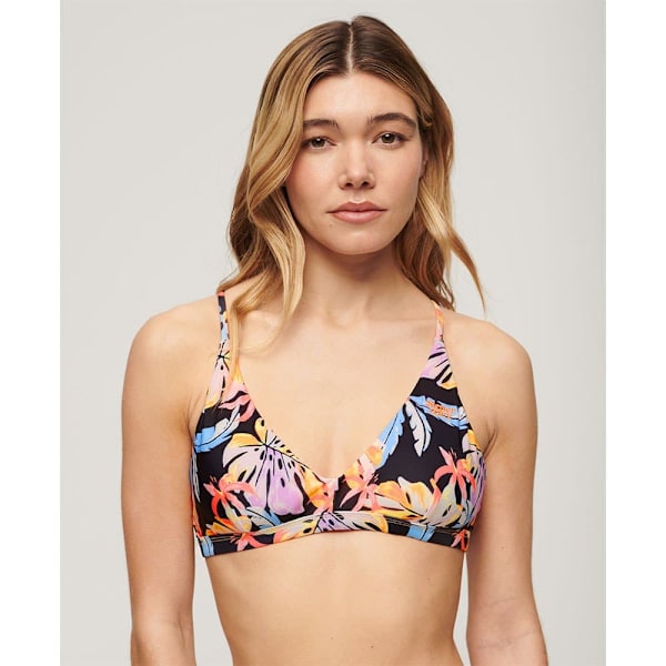 Superdry Cross Backtriangle Bikinitopp Flerfärgad M Kvinna