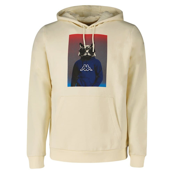 Kappa Luvtröja Sweacat Beige 2XL Man