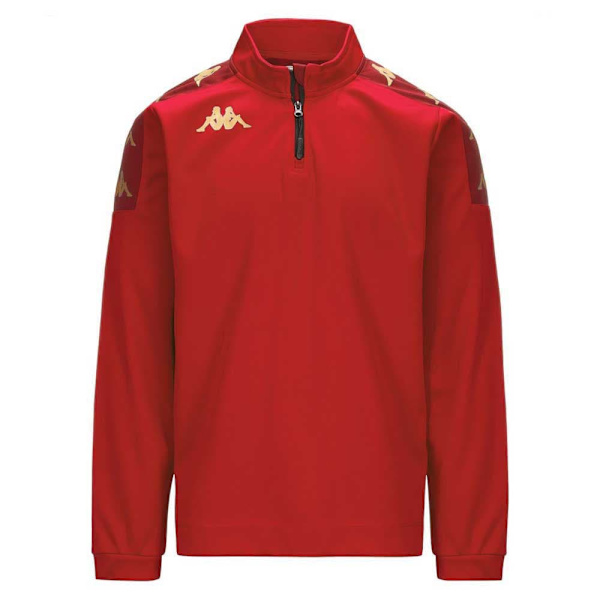 Kappa Halv Lynlå Sweatshirt Gassolo Rød M Mand