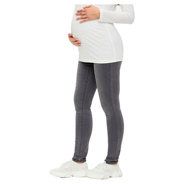 Mamalicious Jeans Til Barsel Lola Slim Grå 30 / 34 Kvinde