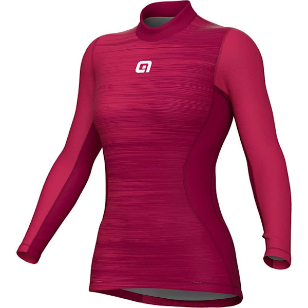 Ale Shade Langærmet Baselayer Rød S Kvinde