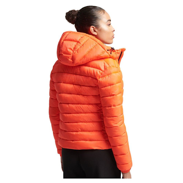 Superdry Jacka Classic Fuji Puffer Orange S Kvinna