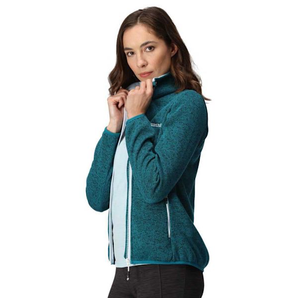 Regatta Full Dragkedja Fleece Newhill Blå 16 Kvinna