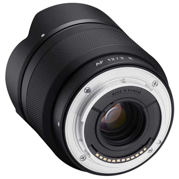 Samyang Af 12 Mm F/2.0 Sony E-mount Musta