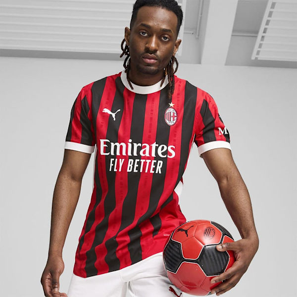 Puma Ac Milan Home Authentic Lyhythihainen T-paita  M