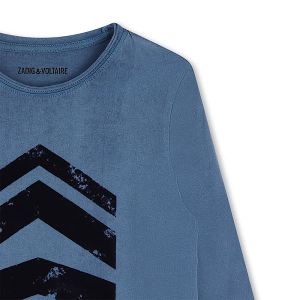 Zadig & Voltaire X60181 Pitkähihainen T-paita  10 Years
