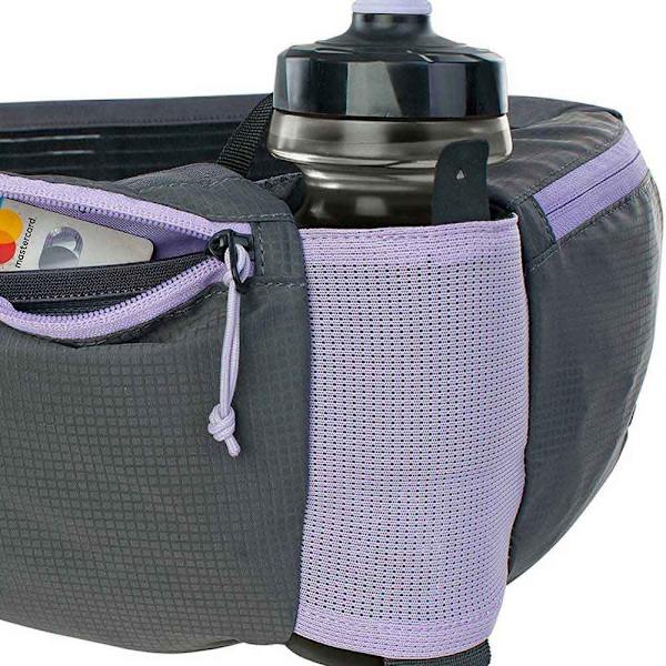 Evoc Hip Pouch Pro 1.5 L Midja Packa + 500ml Vatten Flaska Grå