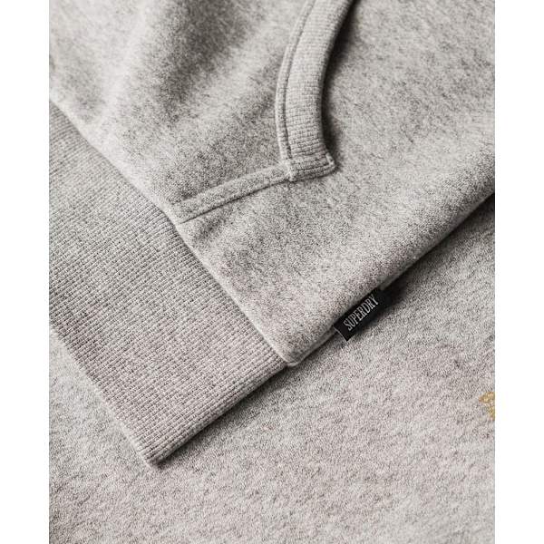 Superdry Sweatshirt Med Fuld Lynlås Athletic Coll Graphic Grå 2XL Mand