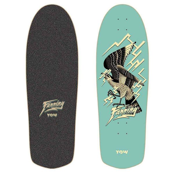 Yow Surfskate Deck Fanning Falcon Driver 32.5´´ Signature Series  10.25 Inches