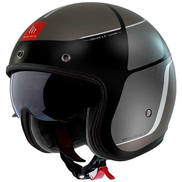 Mt Helmets Le Mans Ii Sv Luther åben Hjelm  L