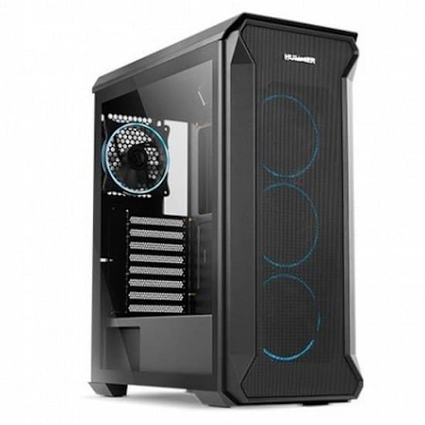 Nox Tårnkasse Hummer Quantum Argb Rød